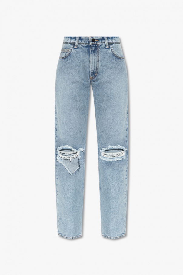 Blue 'Sara' straight jeans The Mannei - Jaded London ombre